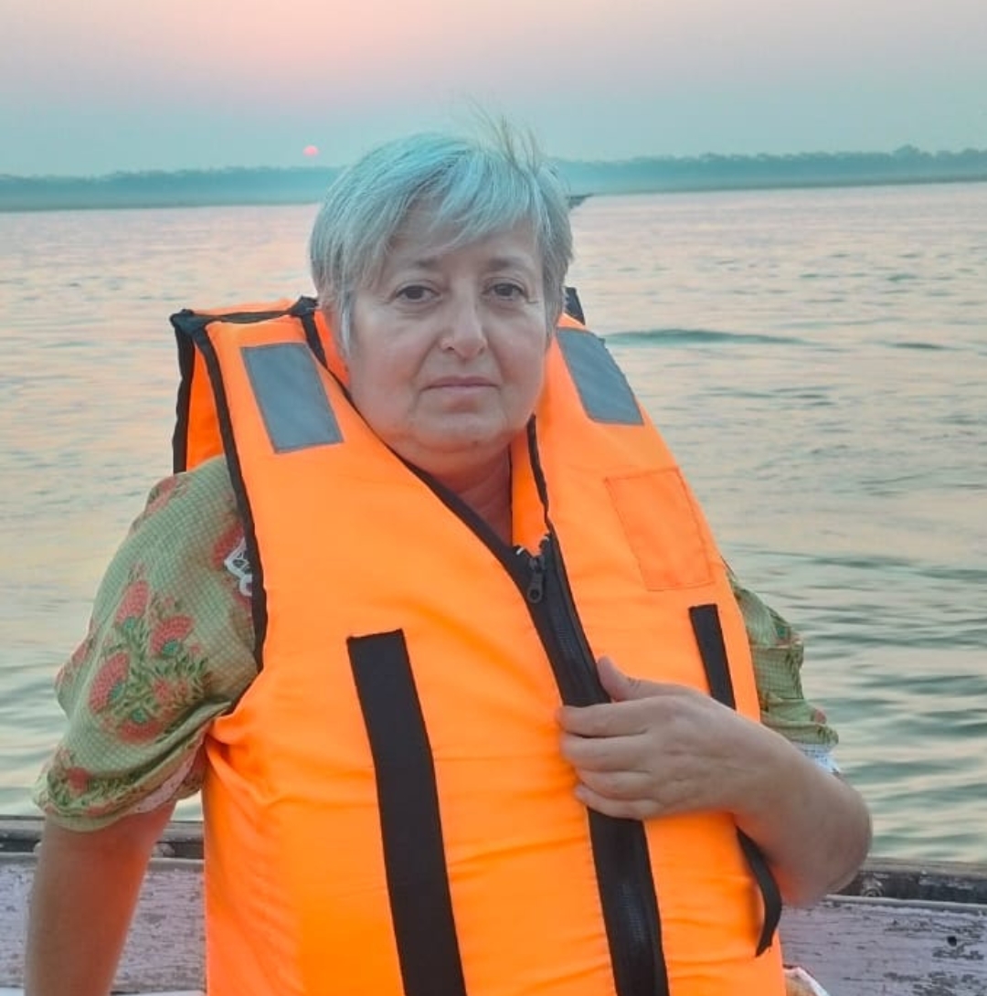 Happy guests in Varanasi